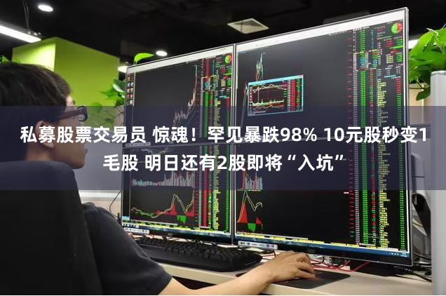 私募股票交易员 惊魂！罕见暴跌98% 10元股秒变1毛股 明日还有2股即将“入坑”